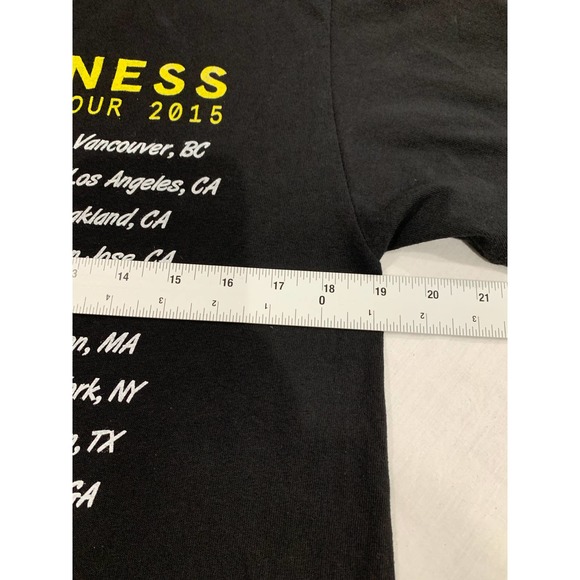 The Weekend The Madness Tour 2015 Black T-shirt Size M - Picture 4 of 8